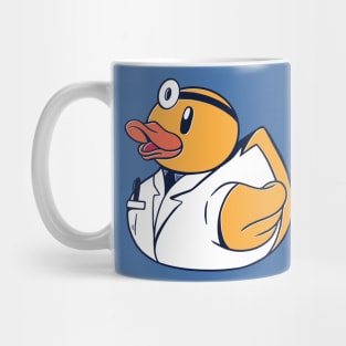 Cute Doctor Rubber Duckie // Medical Doctor Rubber Ducky Ducktor Mug